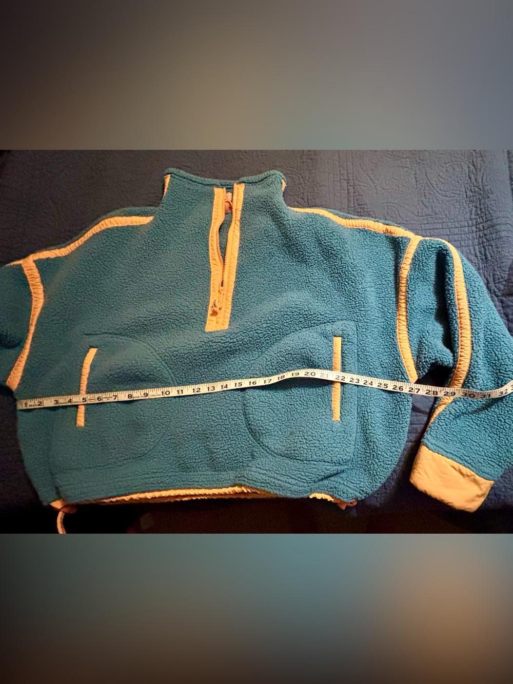 Free People Movement mountain high fleece 1/2 zip - Picture 4 of 6